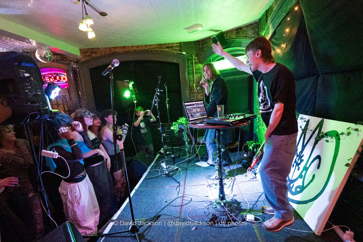 Cat Garden on stage at The Garibaldi in Northampton on Saturday, August 24, 2024. Photo by David Jackson.