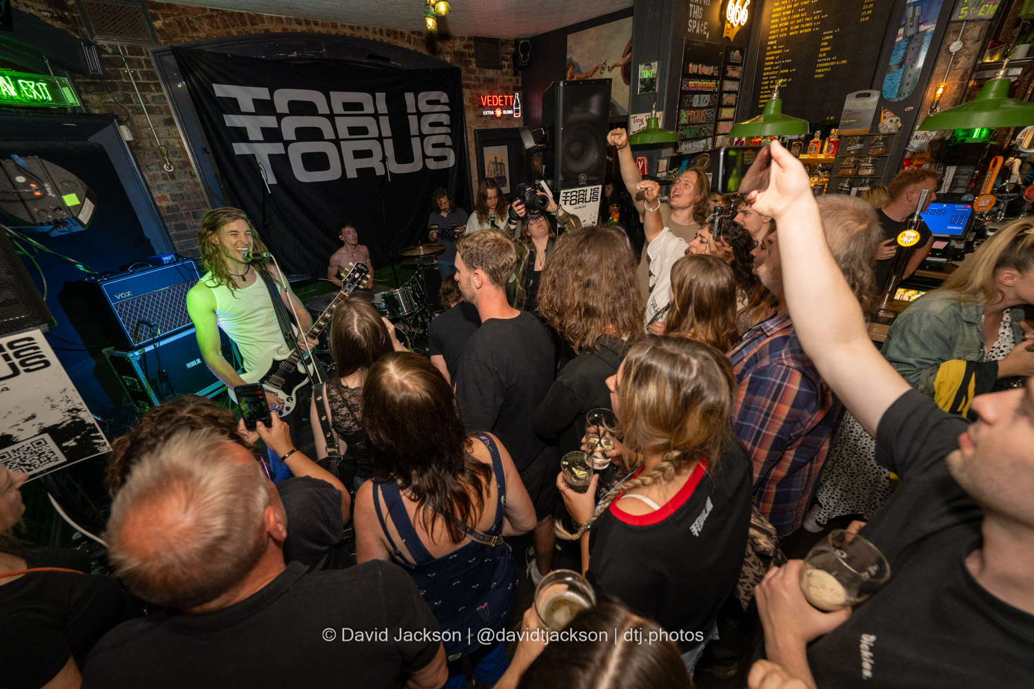 Torus on stage at The Garibaldi.
