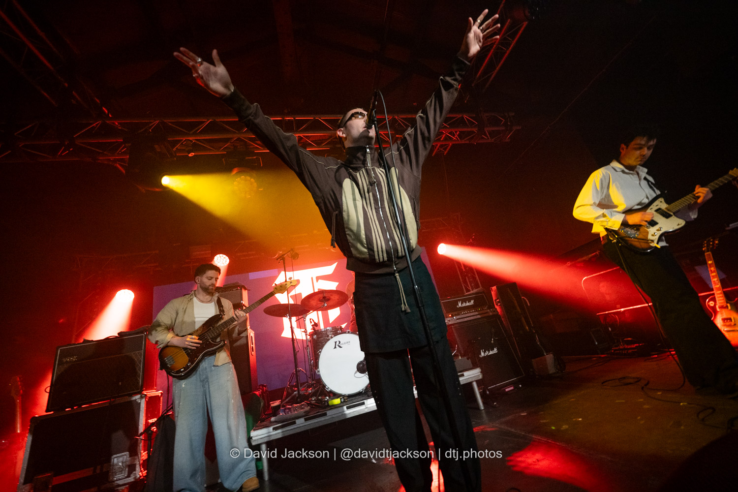 The Murder Capital on stage at XOYO in Birmingham on Thursday, April 17, 2025. Photo by David Jackson.
