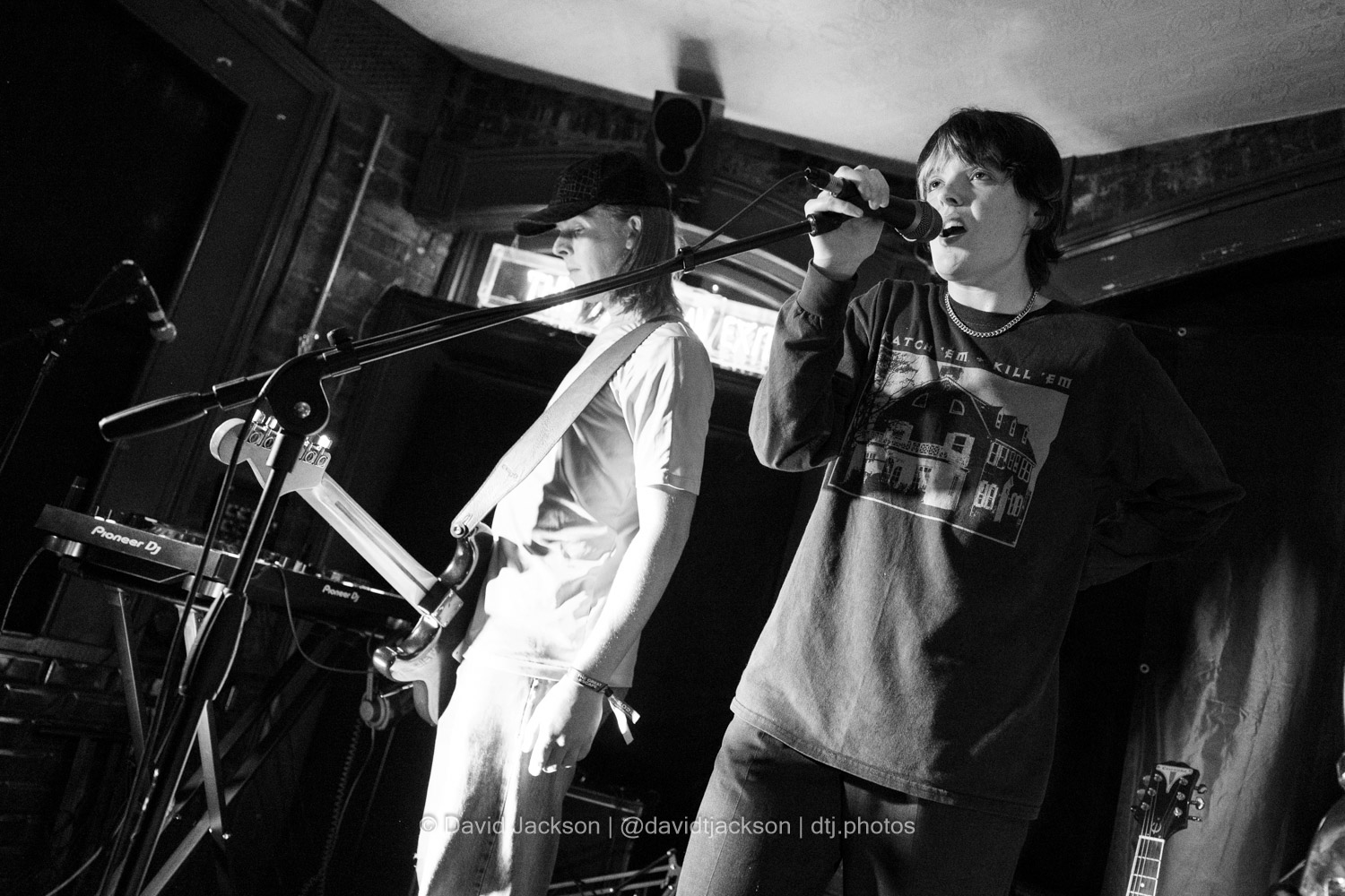 nightbus on stage at The Garibaldi in Northampton on Friday, May 17, 2024. Photo by David Jackson.