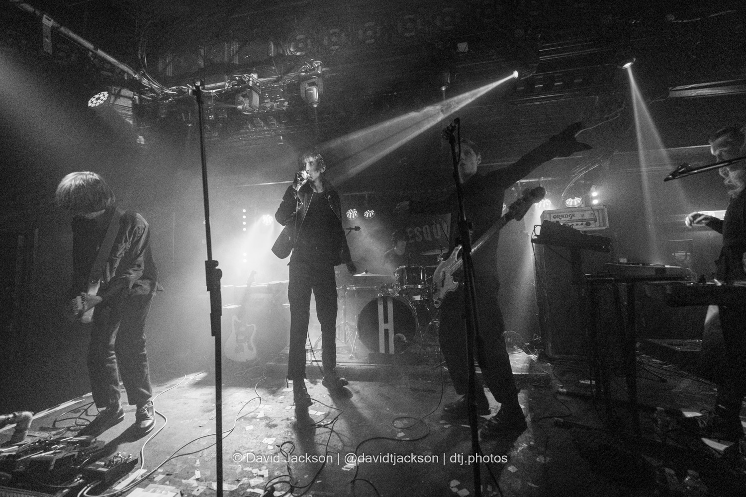 The Horrors on stage at Esquires in Bedford on Wednesday, November 27, 2024. Photo by David Jackson