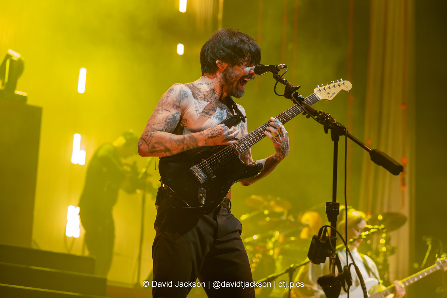 Biffy Clyro on stage at the Utilita Arena in Birmingham on Friday, January 16, 2026. Photo by David Jackson.
