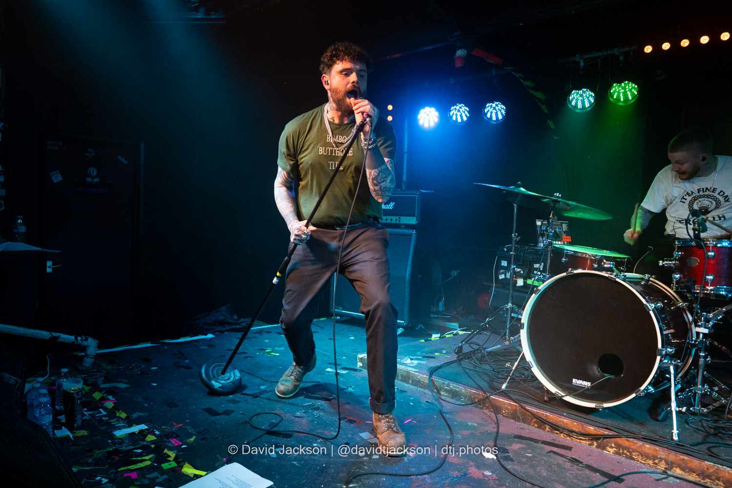 Big Special on stage at Esquires in Bedford on Sunday, April 20, 2025. Photo by David Jackson.