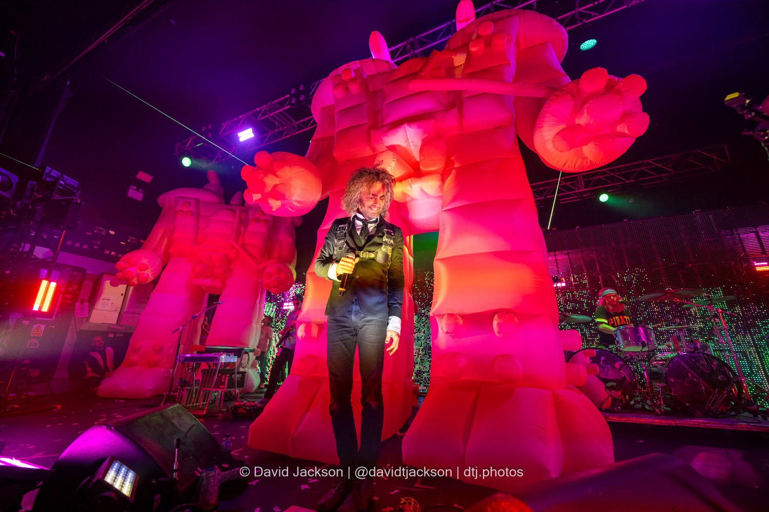 The Flaming Lips on stage at the O2 Academy in Birmingham on Friday, April 25. Photo by David Jackson.