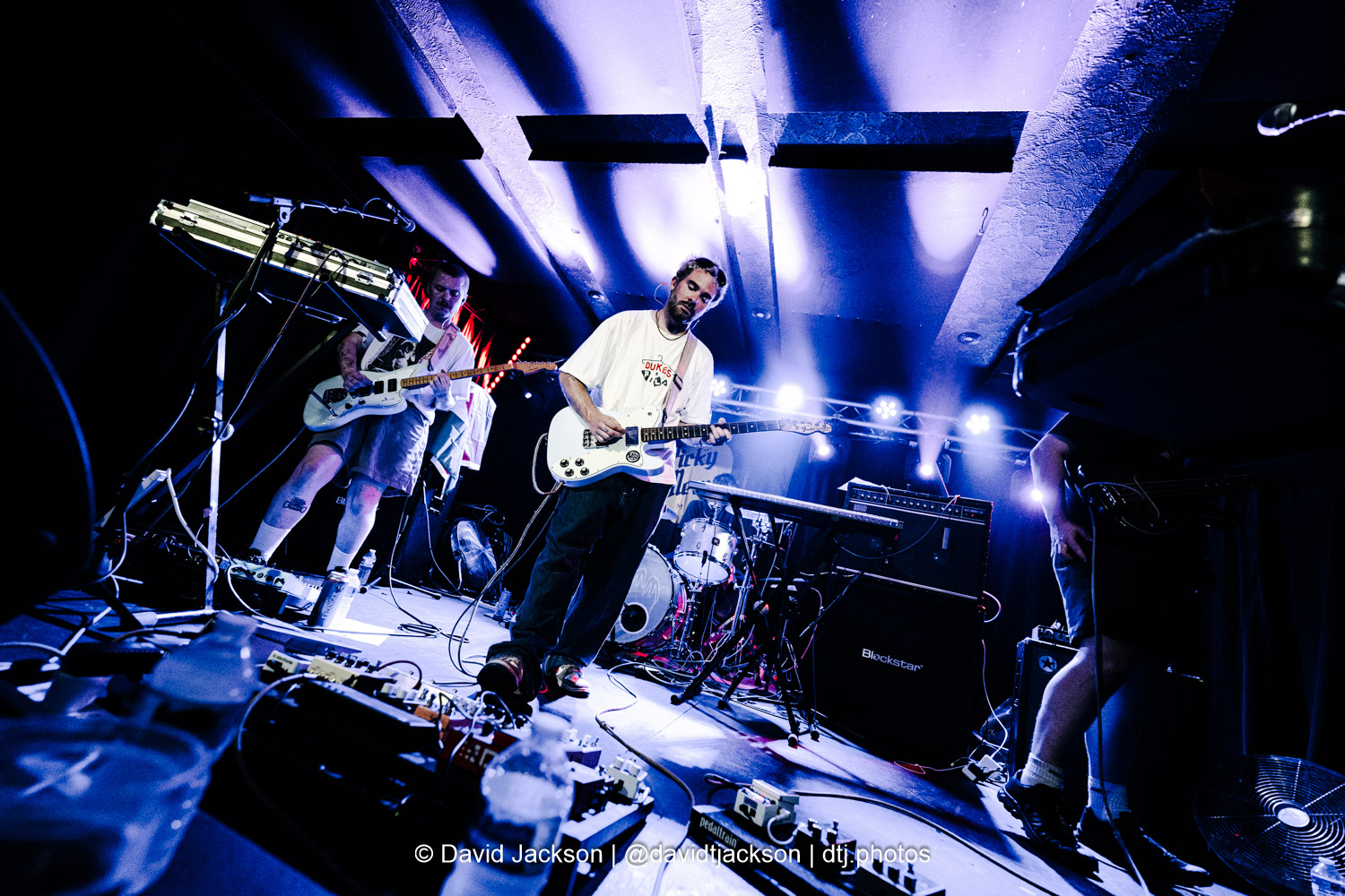 Bddrmm on stage at The Black Prince in Northampton on Friday, July 11, 2025. Photo by David Jackson.