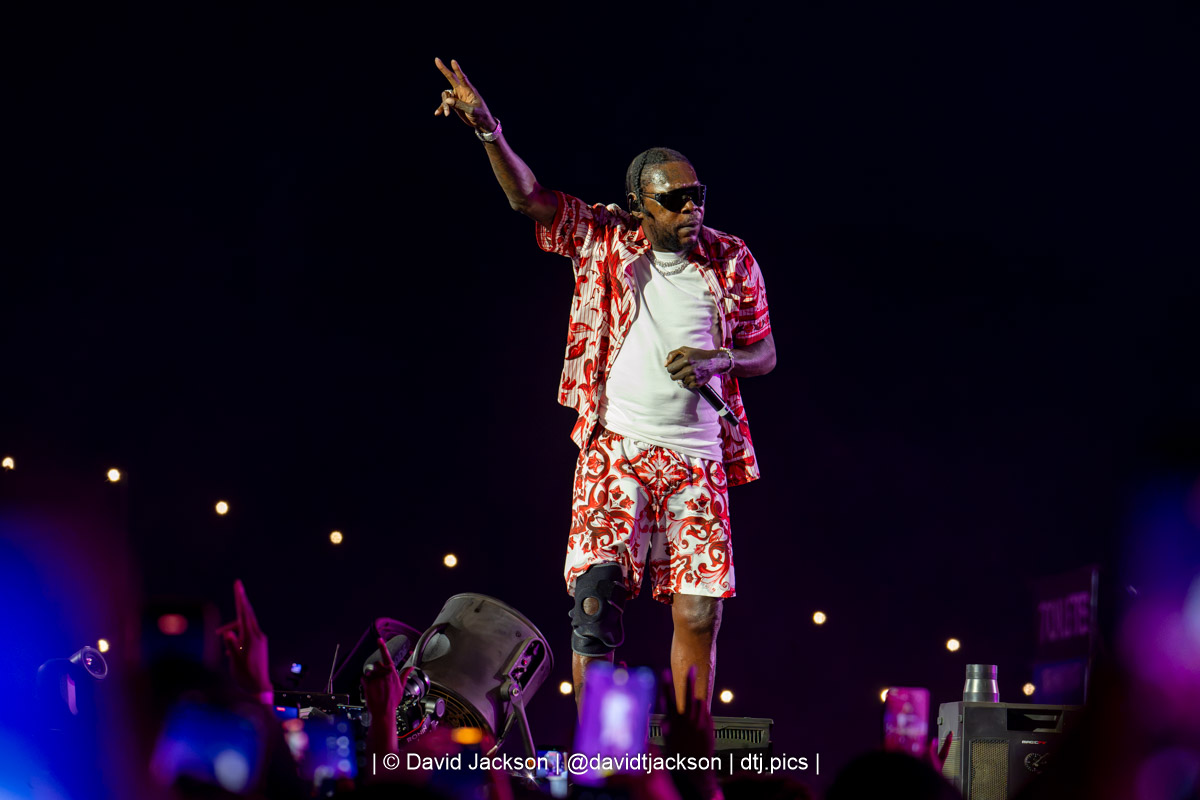 Vybz Kartel performing on the Main Stage at The National Bowl on the final day of Reggae Land on Sunday, August 2, 2026. Photo by David Jackson.