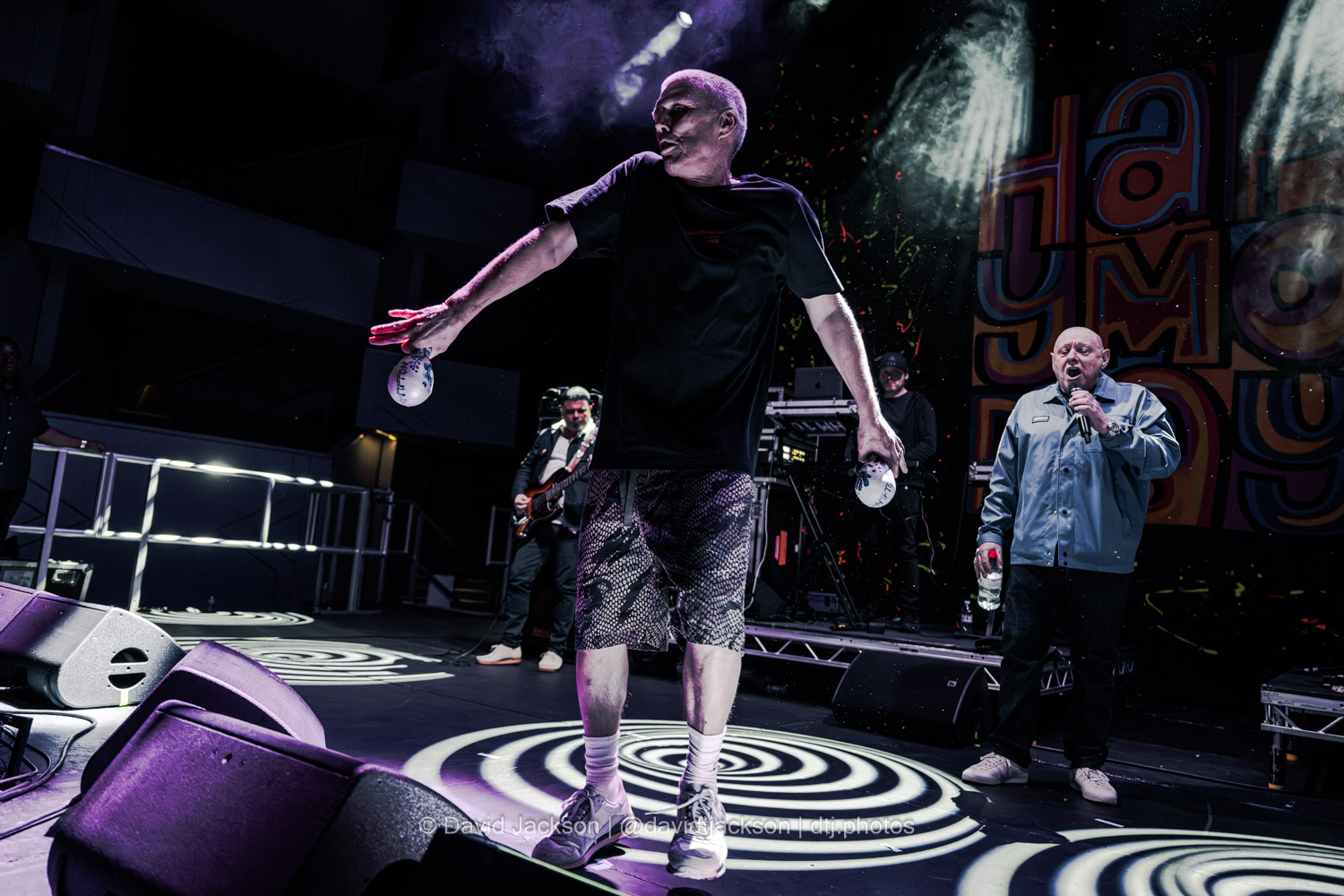 Happy Mondays on stage at Royal & Derngate in Northampton on Thursday, March 28. Photo by David Jackson.