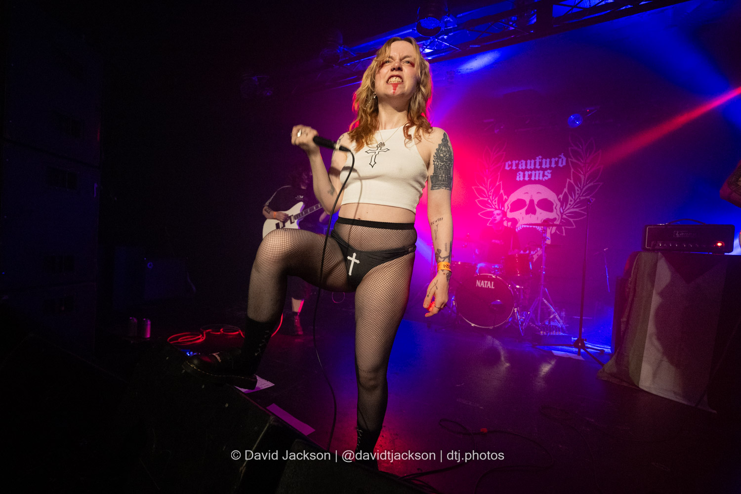 Witch Fever on stage at the Multitude Festival at the Craufurd Arms in Milton Keynes on Sunday, August 8. Photo by David Jackson.