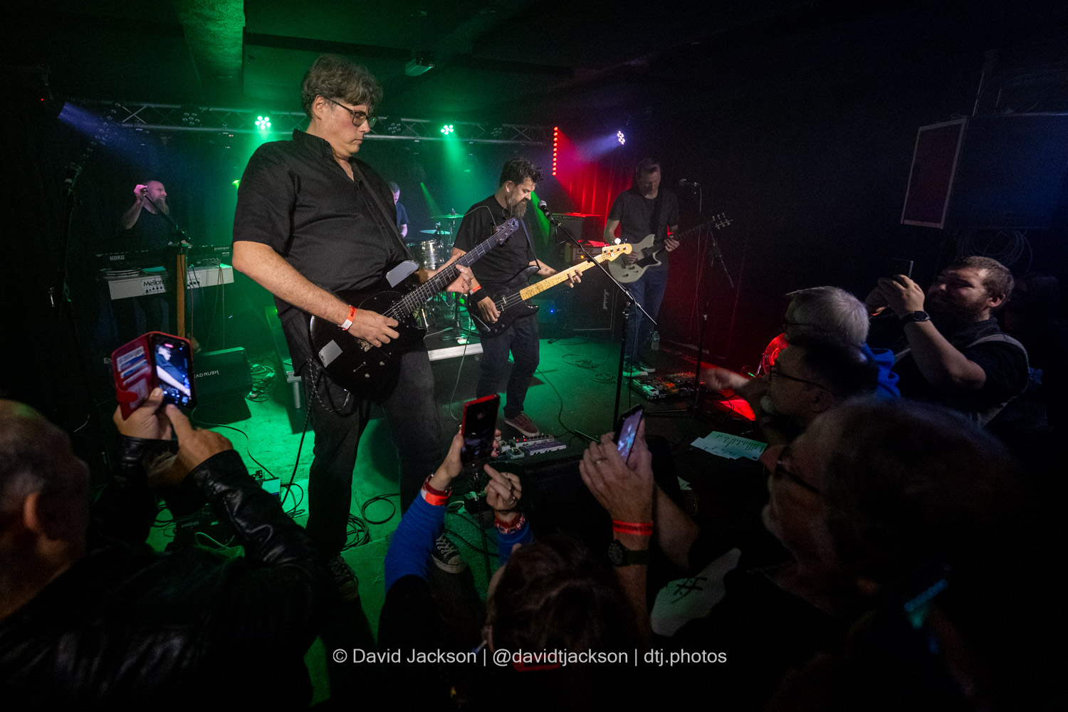 The Fierce & The Dead on stage at The Black Prince in Northampton on Saturday, October 5, 2024. Photo by David Jackson.