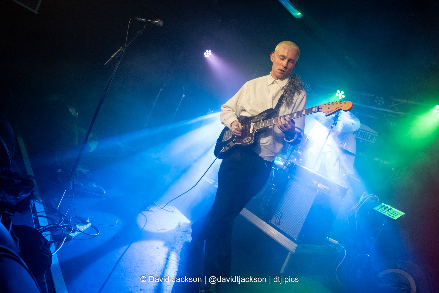 VC Pines on stage at The Black Prince in Northampton as part of Independent Venue Week on Wednesday, January 28, 2026. Photo by David Jackson.