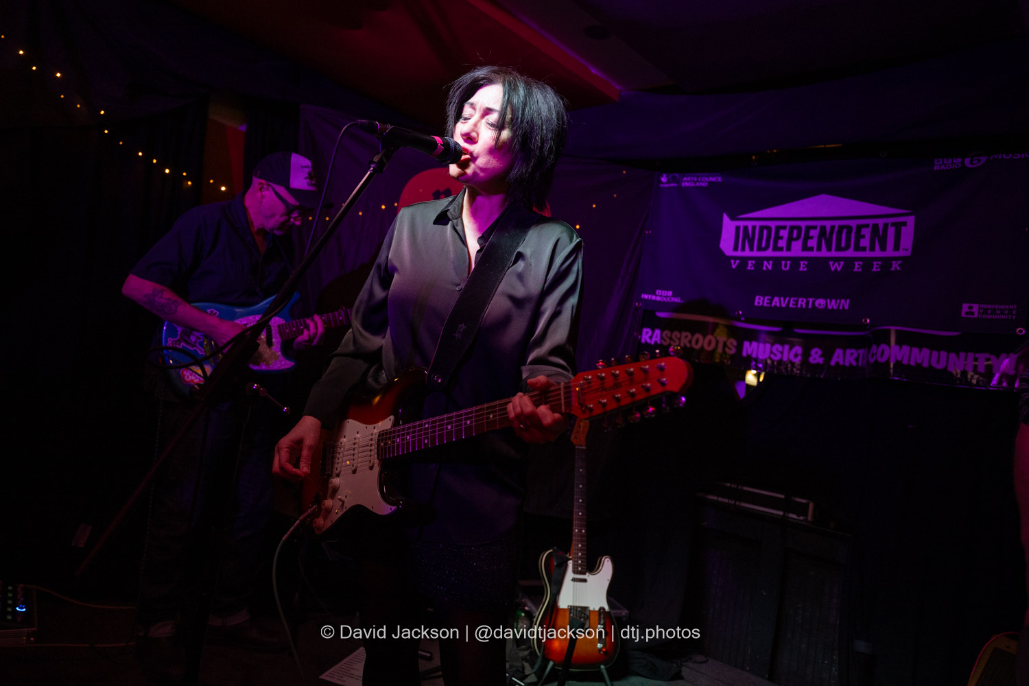 Miki Berenyi Trio on stage at The Lab in Northampton on Wednesday, January 30, 2025. Photo by David Jackson.
