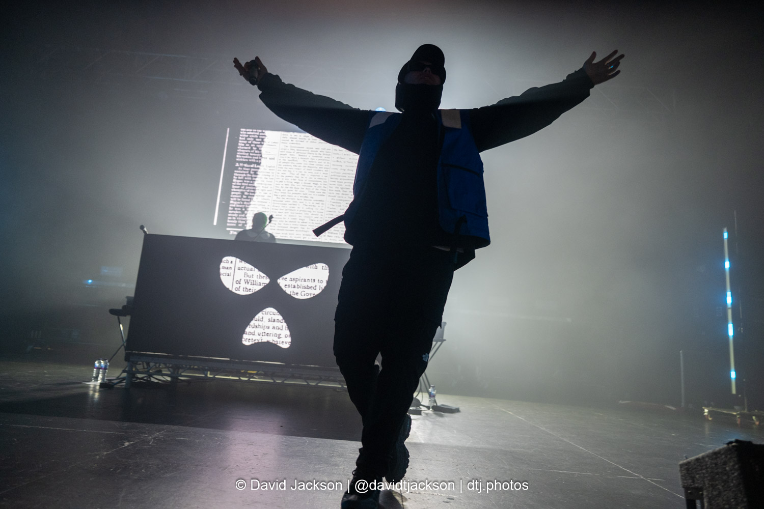 Kneecap on stage at the O2 Academy in Birmingham on Thursday, November 27, 2025. Photo by David Jackson.