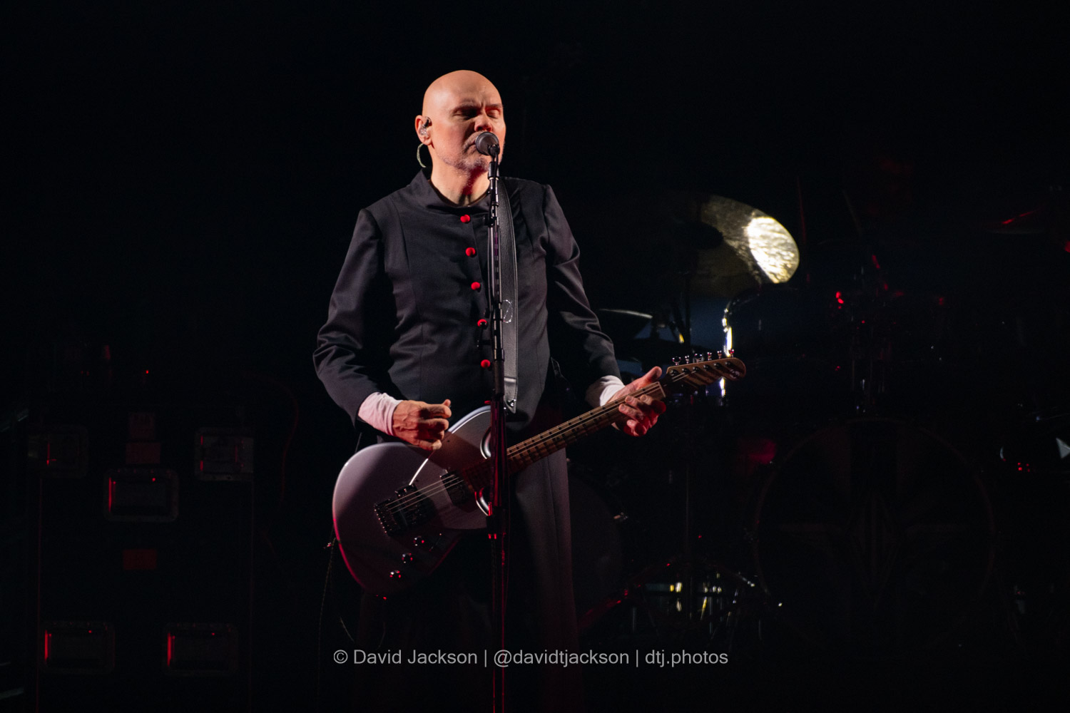 The Smashing Pumpkins on stage at the Utilita Arena in Birmingham on Friday, June, 7, 2024. Photo by David Jackson.