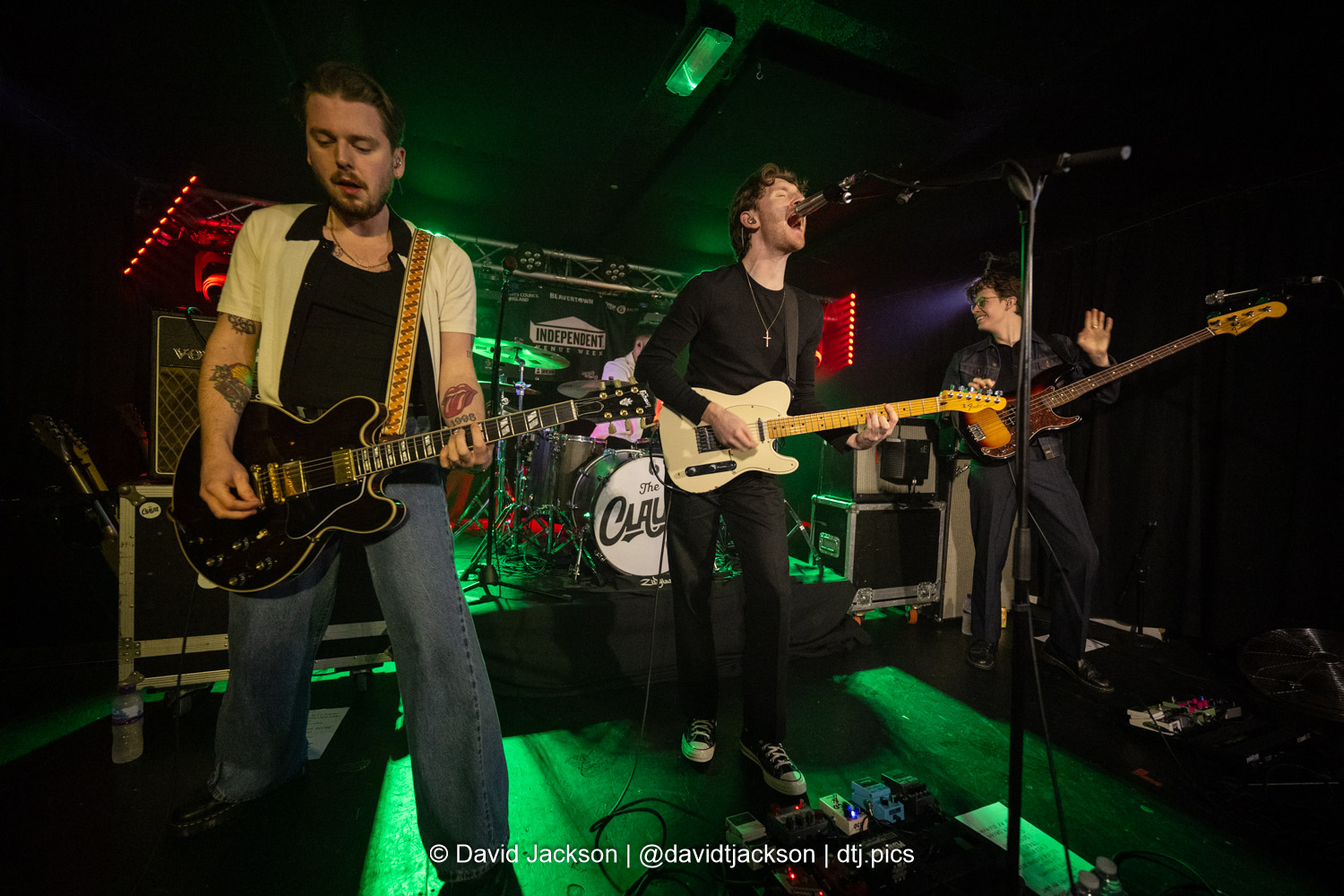 The Clause on stage at The Black Prince in Northampton on Friday, January 30, as part of Independent Venue Week. Photo by David Jackson.