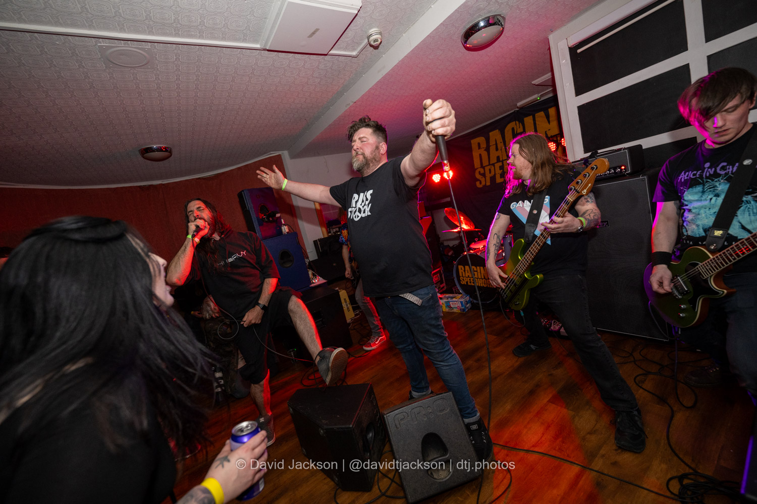 Raging Speedhorn, Russ Stock - The Cordwainer, Kettering, Friday, April 19, 2024. Photo by David Jackson