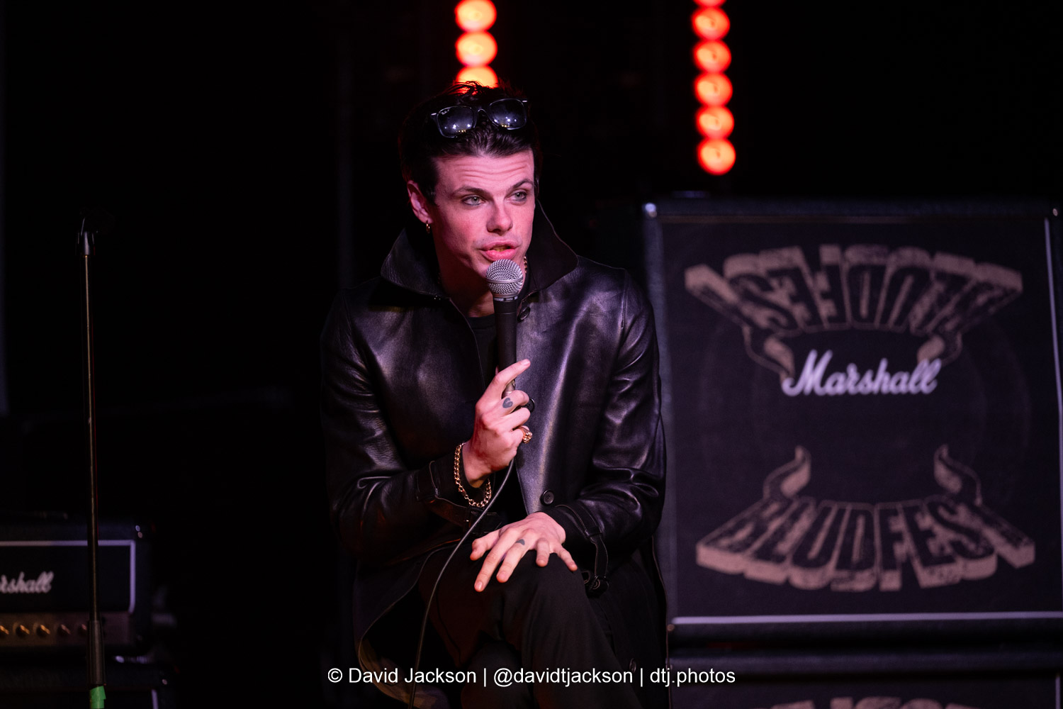 Yungblud taking part in a Bludfest Q&A at the Craufurd Arms in Milton Keynes on Tuesday, May 27. Photo by David Jackson.