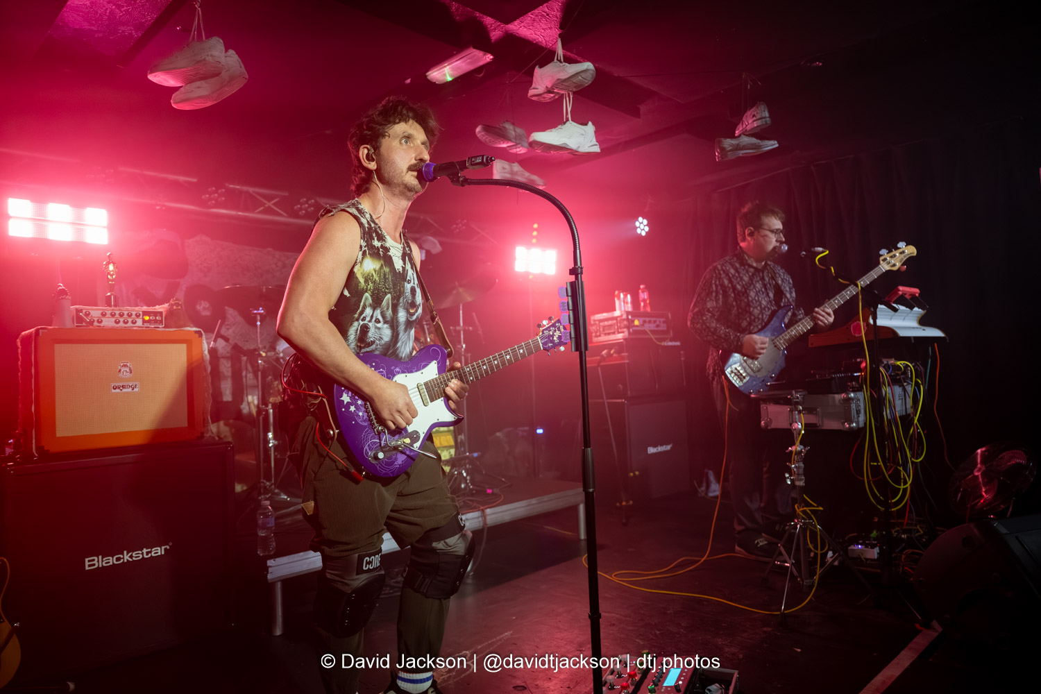 Young Knives on stage at The Black Prince in Northampton on Friday, November 28. Photo by David Jacksonn