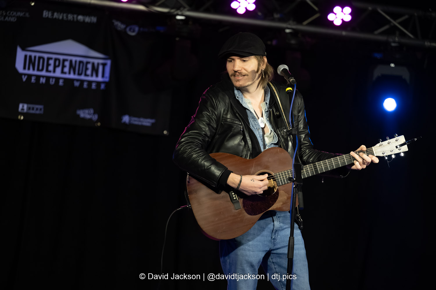 Dylan Le Blanc on stage at The Black Prince in Northampton on Sunday, February 1, 2026, performing as part of Independent Venue Week. Photo by David Jackson.