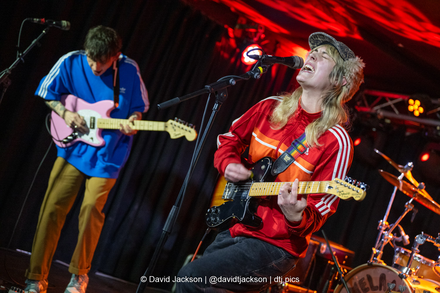Melanie Baker on stage at The Black Prince in Northampton on Friday, February 6, 2026. Photo by David Jackson.