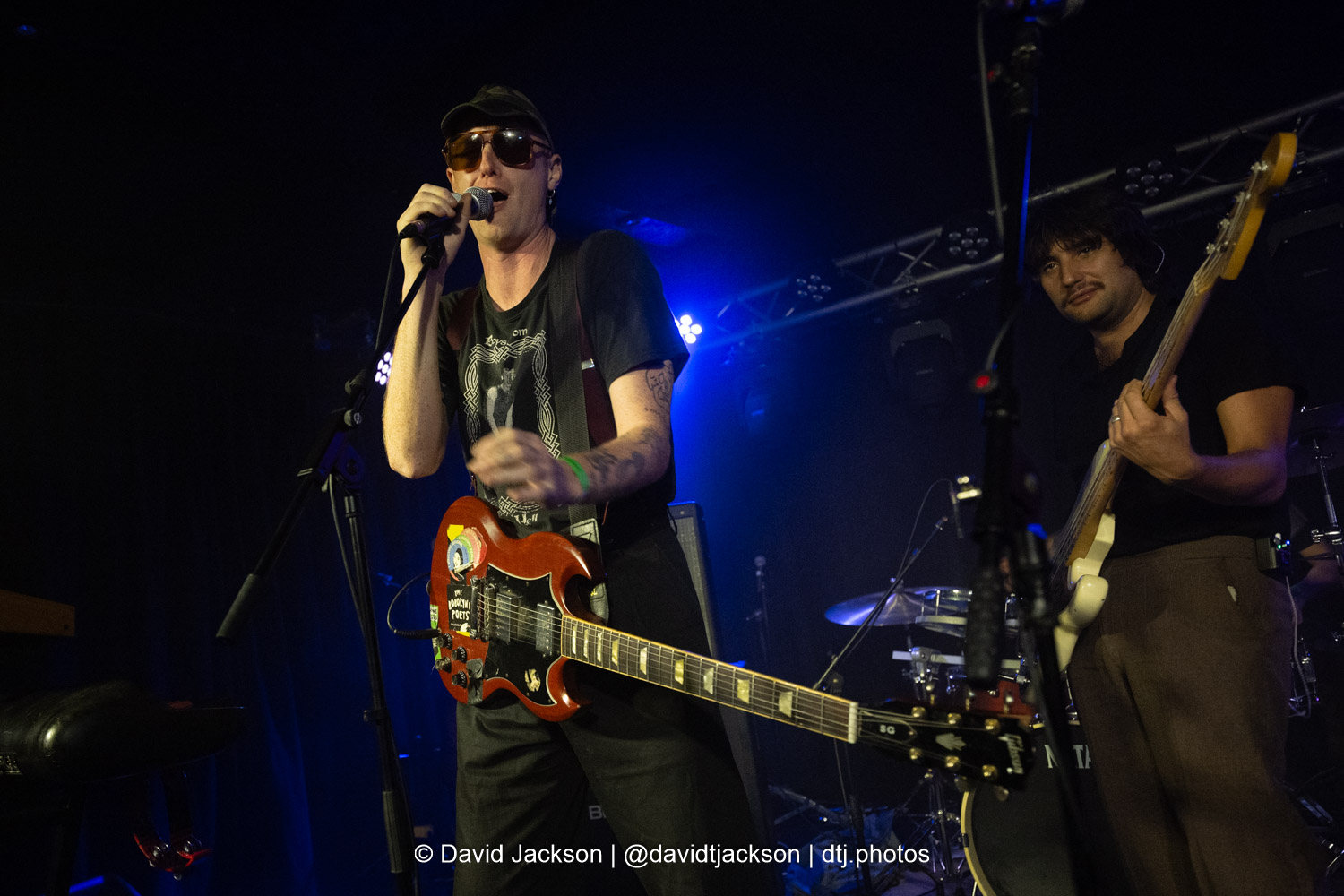 Opus Kink on stage at The Black Prince in Northampton on Thursday, August 28, 2025. Photo by David Jackson.