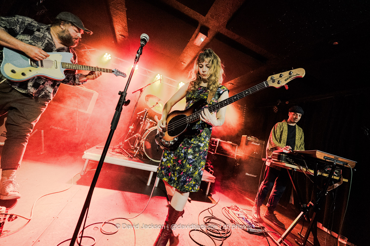 Japanese Television on stage at The Black Prince in Northampton on Friday, February, 21, 2025. Photo by David Jackson.