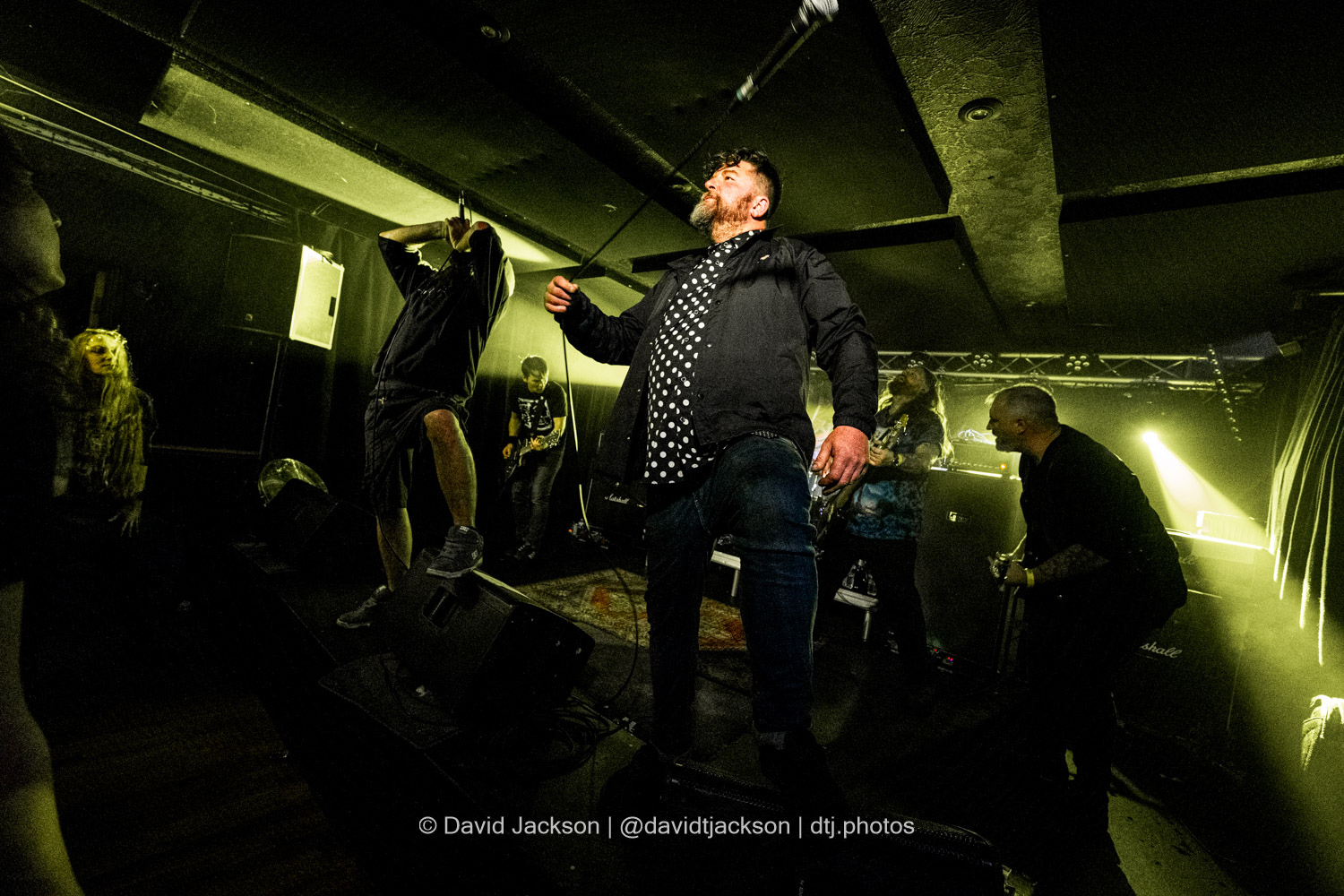Raging Speedhorn on stage at The Black Prince in Northampton on Friday, November 1, 2024. Photo by David Jackson.