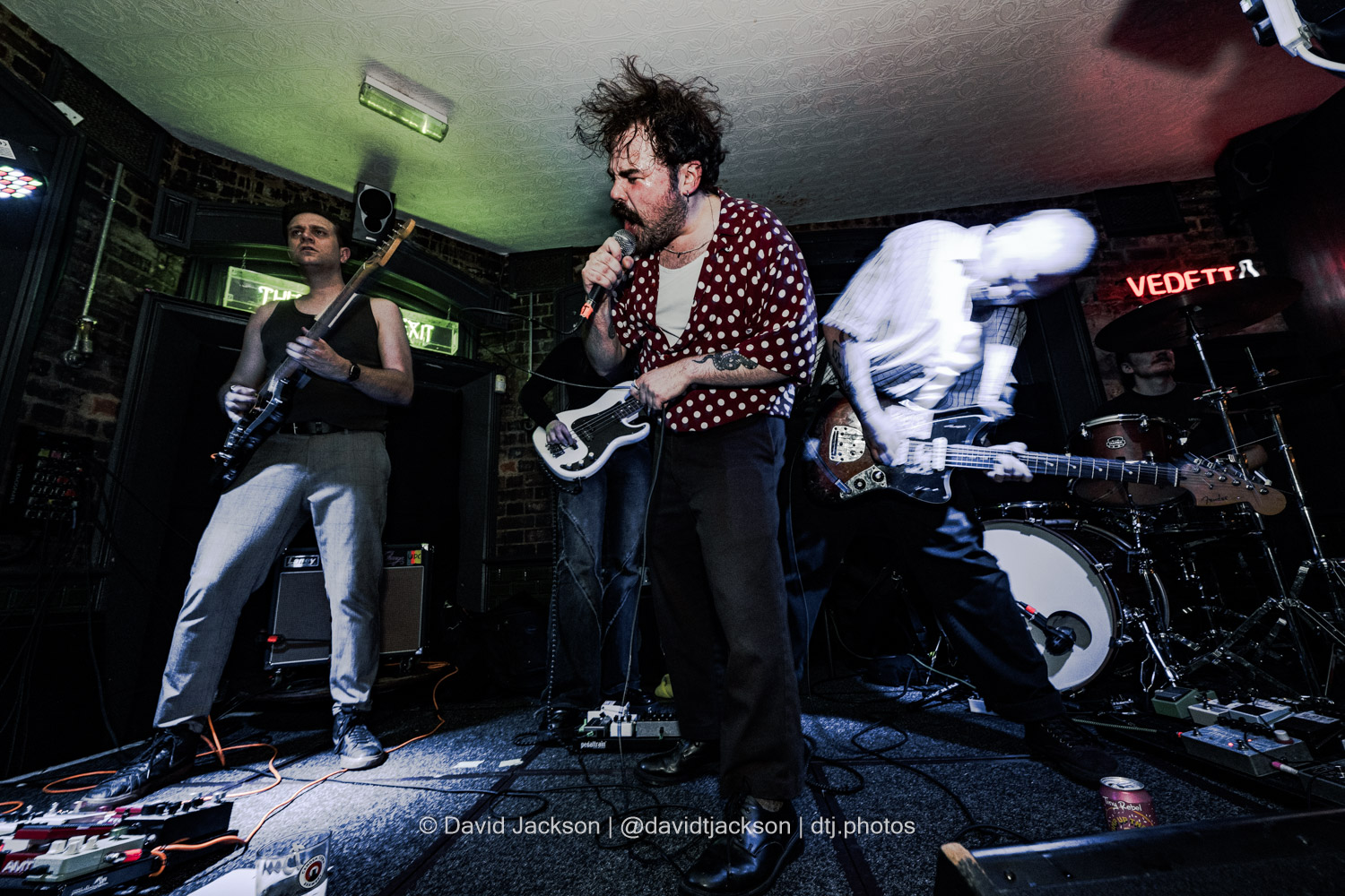 Bloody / Bath on stage at The Garibaldi in Northampton on Saturday, November 2, 2024. Photo by David Jackson