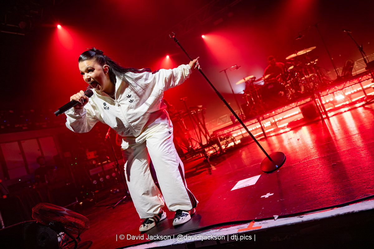 Lola Young on stage at the O2 Academy in Birmingham on Saturday, June 14, 2026. Photo by David Jackson.