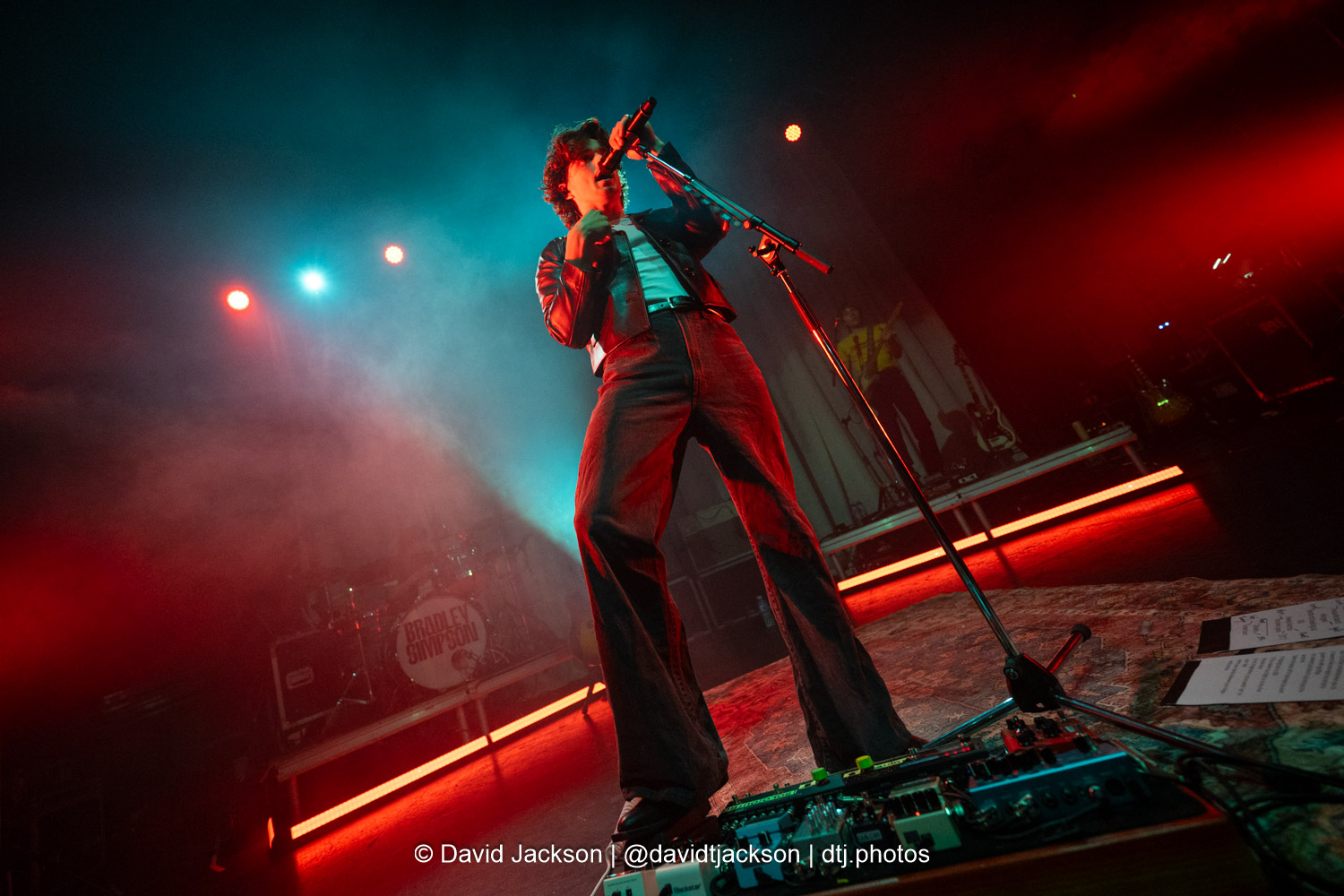 Bradley Simpson on stage at the O2 Institute in Birmingham on Saturday, May 17, 2025. Photo by David Jackson.
