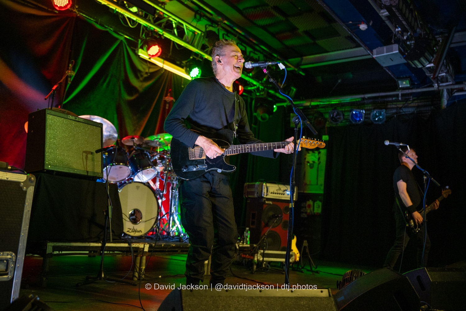 Hugh Cornwell on stage at the Roadmender in Northampton on Friday, November 30. Photo David Jackson.