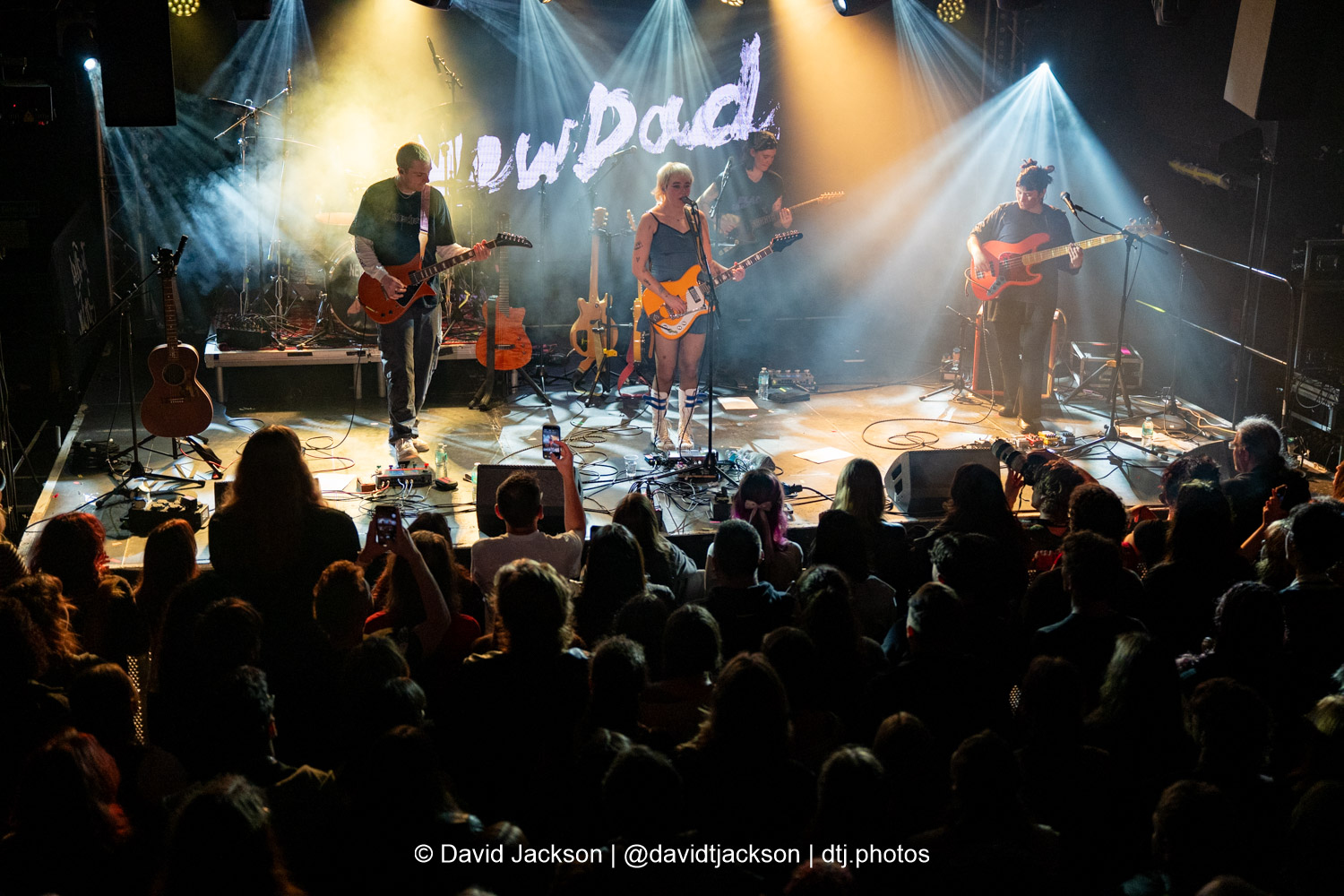 NewDad on stage at XOYO in Birmingham on Friday, October 24. Photo by David Jackson.